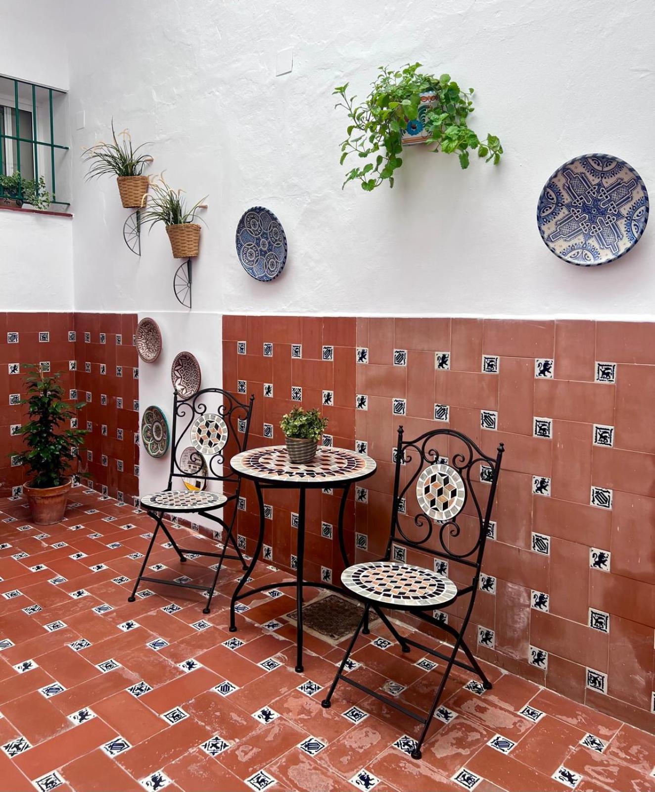 Hostal El Faro Чипиона Экстерьер фото